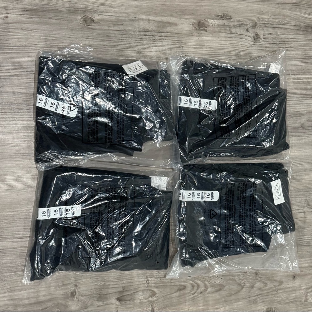 Children’s Place Black Boys Dress Pants - Size 16 - Lot